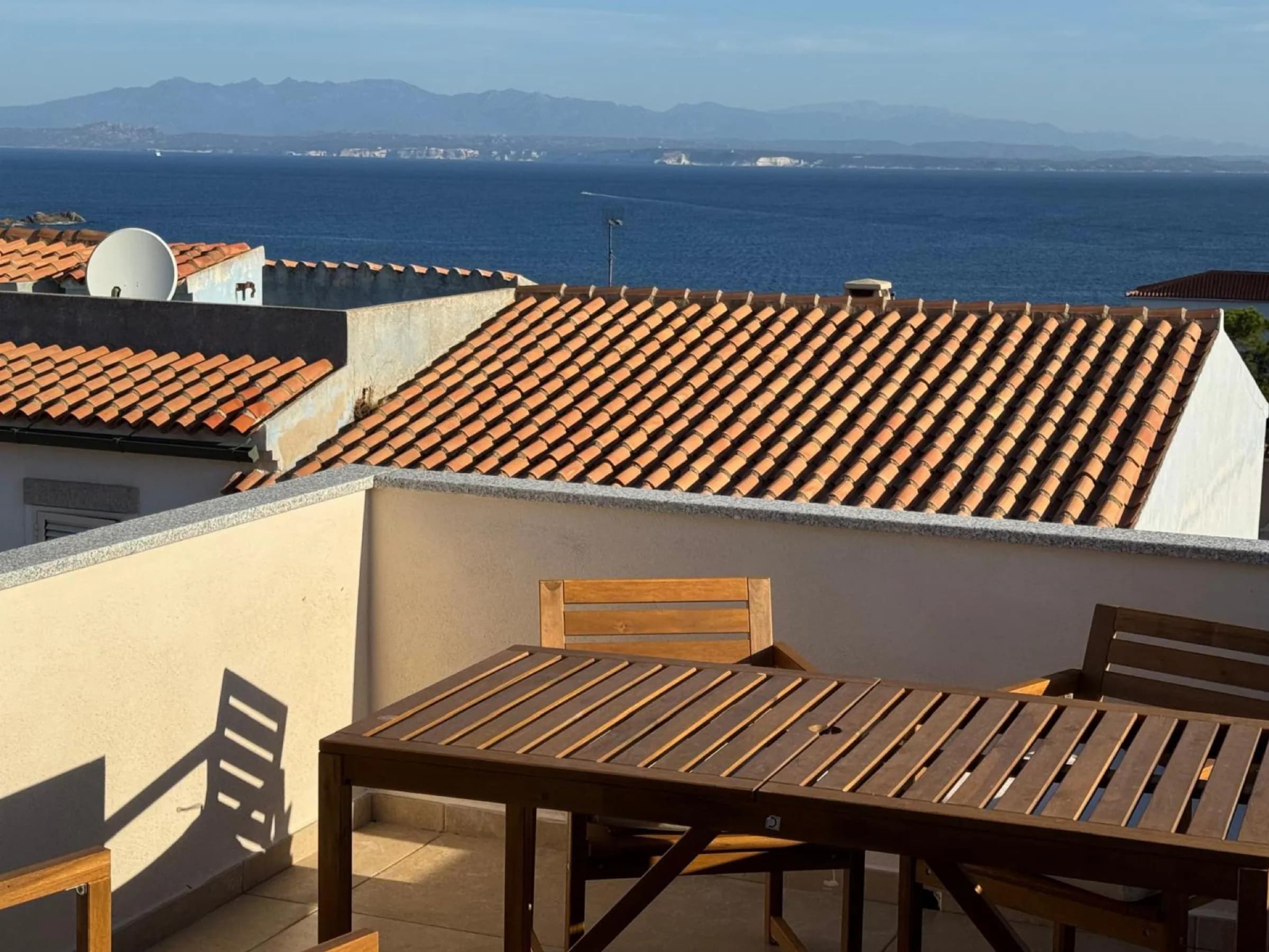 Terrazza al tramonto